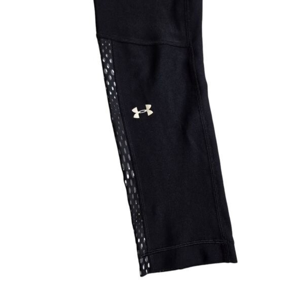 Under Armour black crop midrise heat gear compression legging XS - Picture 3 of 8